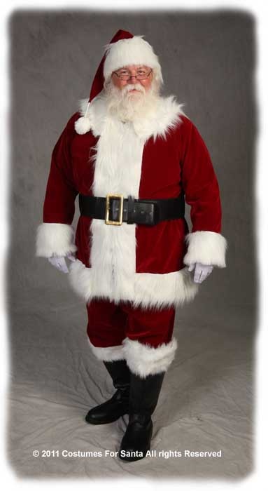 deluxe santa costume