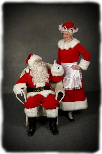 Santa Costumes Christmas Ts And Santa Suits Regal Red Santa And Mrs Claus