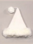 white-santa-hat