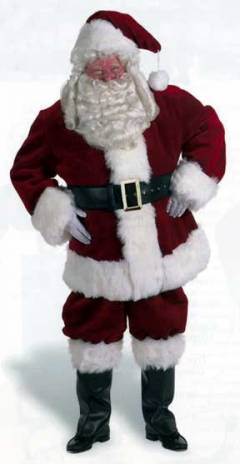 Le SSara Bébé Hiver 3pcs Noël Santa Claus Costume Costume Chapeau Pantalon Manteau 